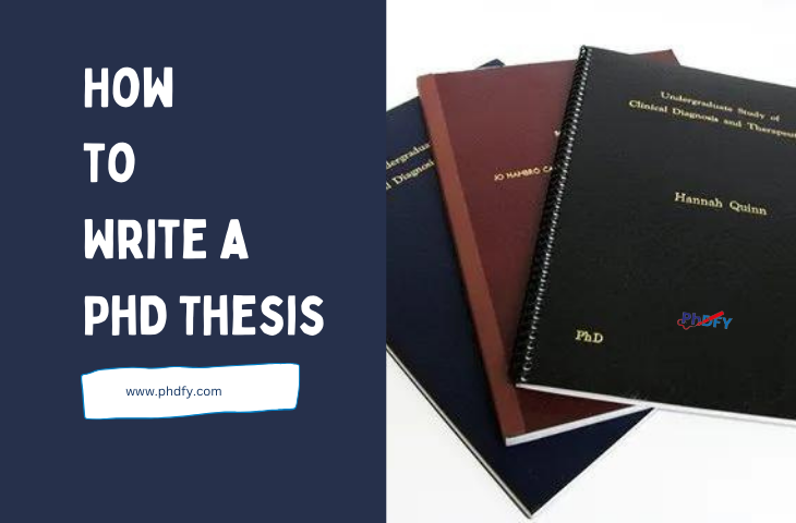 How to Write a PhD Thesis